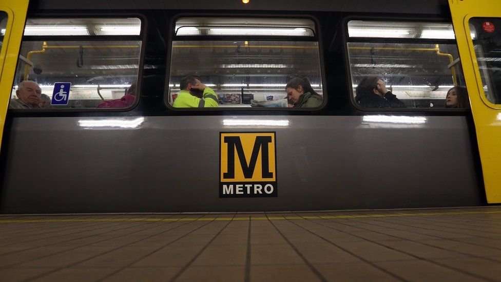 Metro train carriage