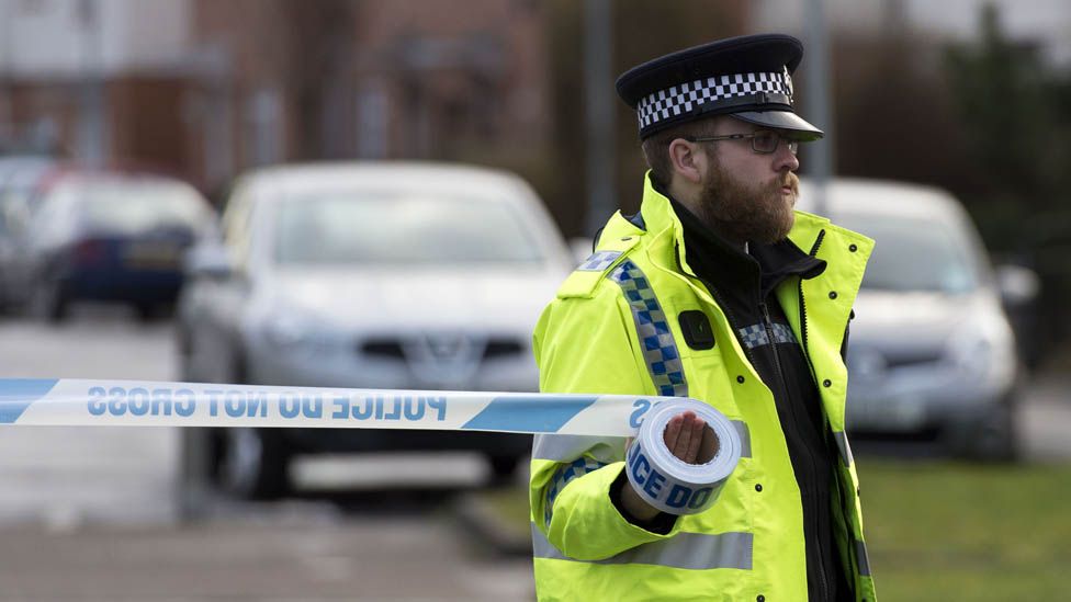 Police officer in Bristol