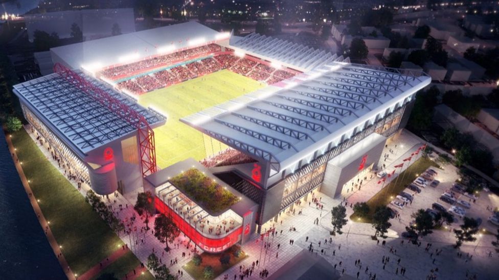 Nottingham Forest stadium redevelopment plan approved BBC News