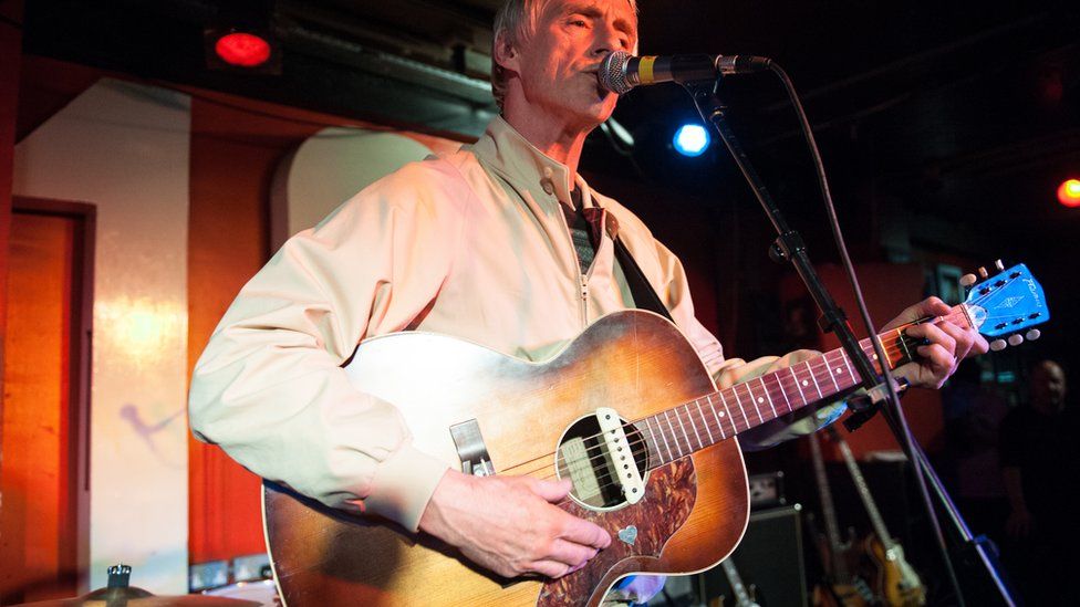 Paul Weller supporting The Moons at the 100 Club in 2013