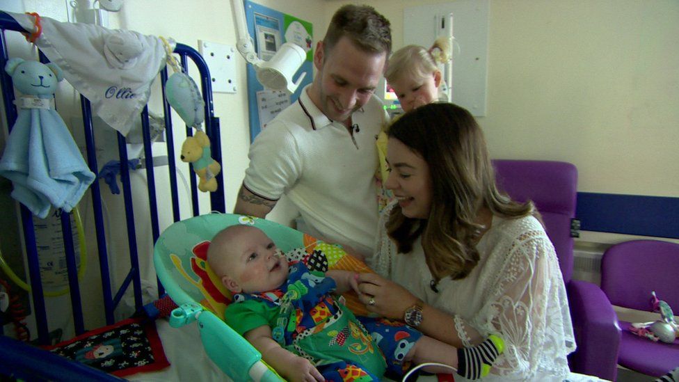 Parents' plea for baby Jack's heart donation - BBC News