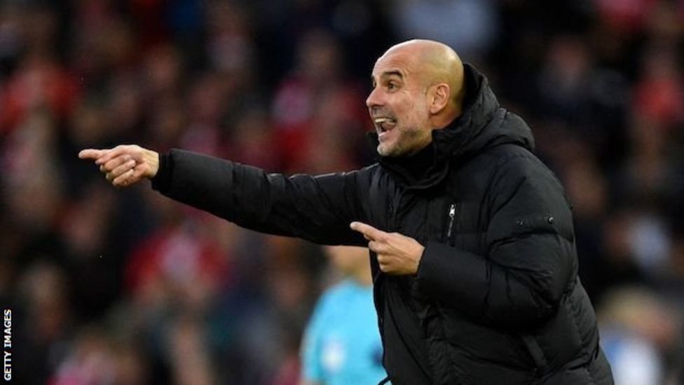 Pep Guardiola Apologises For Manchester City Fans' Chants At Anfield ...