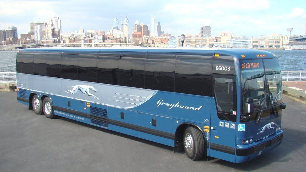 FirstGroup Greyhound bus