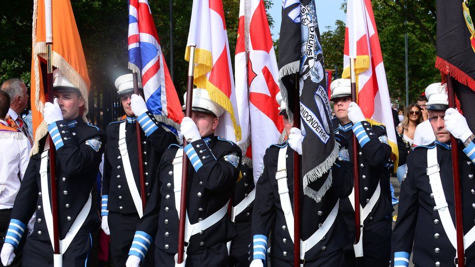 Twelfth of July parades take place in Northern Ireland BBC News
