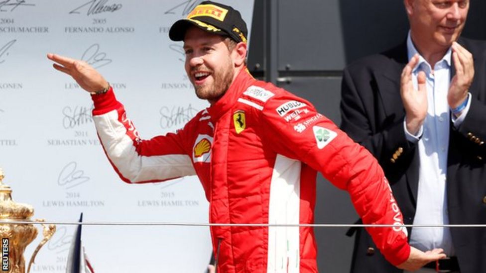 Sebastian Vettel Wins British GP, Lewis Hamilton Fights Back - BBC Sport