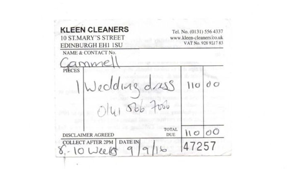 150yearolddress lost at dry cleaners in Edinburgh BBC News