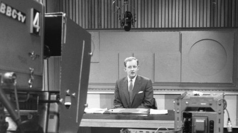 Bough presenting Sportsview in 1963