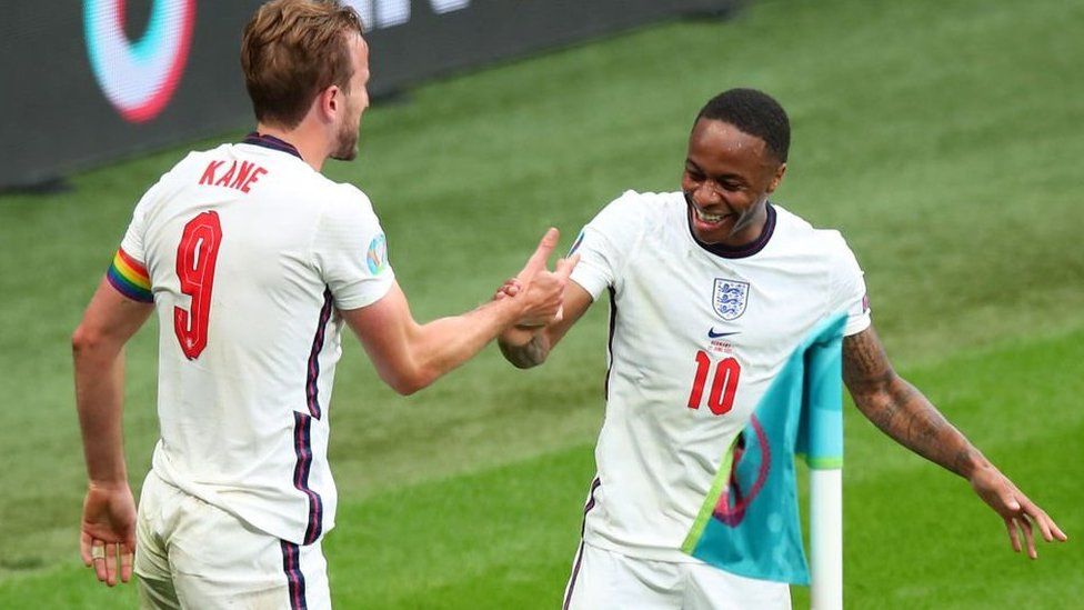 Harry Kane and Raheem Sterling