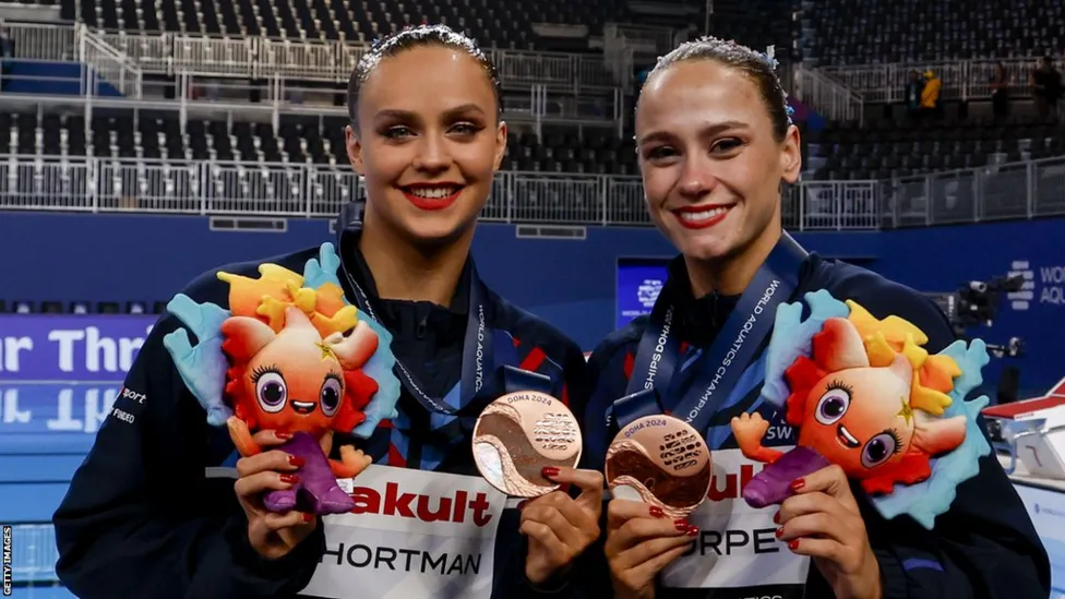 GB's Thorpe & Shortman Seal Olympics Spot with Second Medal at 2024 World Aquatics.