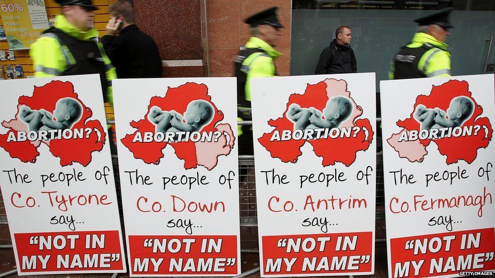 Anti-abortion posters