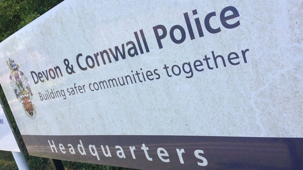 Devon and Cornwall Police HQ sign