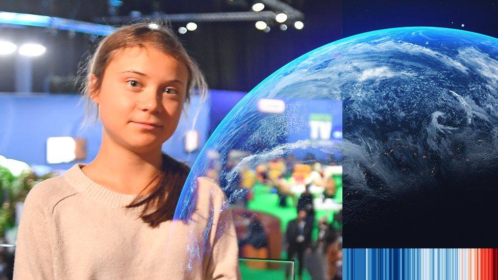Greta Thunberg at COP 26 climate conference