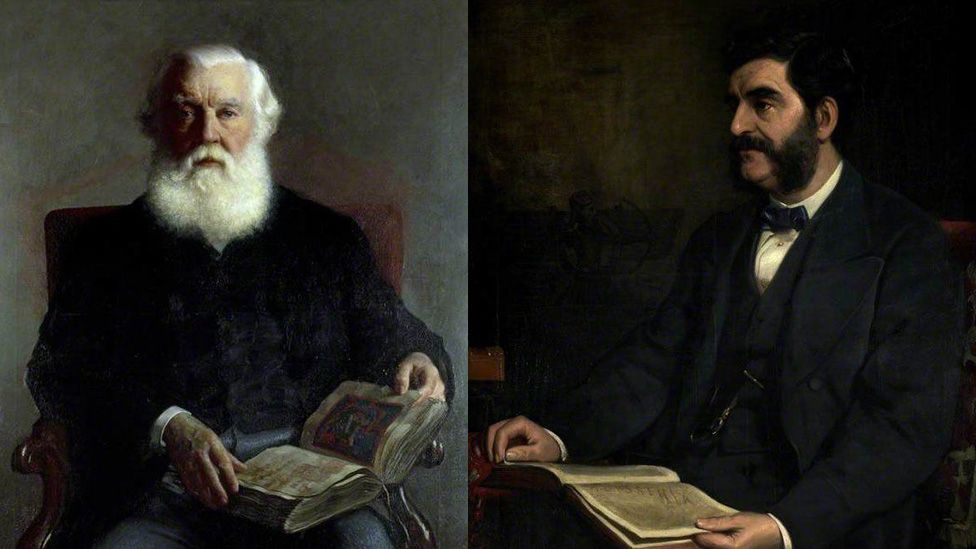 Paintings of Austen Henry Layard and Hormuzd Rassam