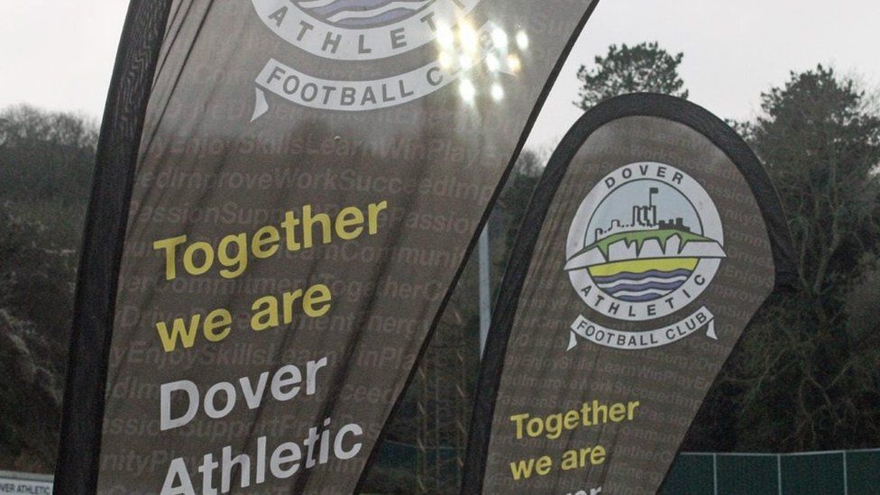 Dover Athletic flags