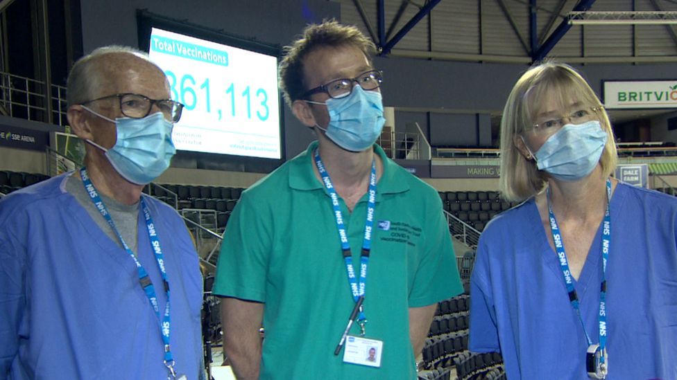 Bryan, Patrick and Lorna Burke