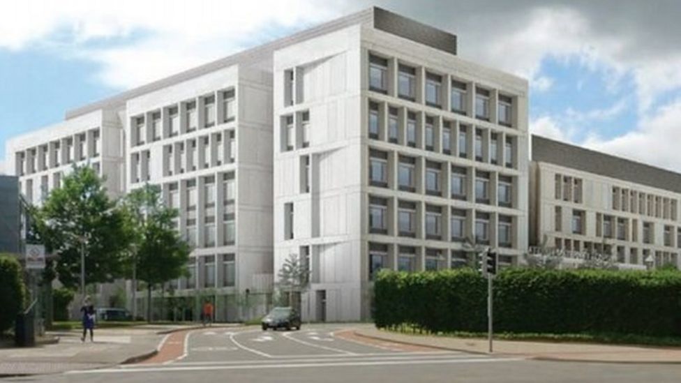 Dublin protest over ownership of new National Maternity Hospital BBC News