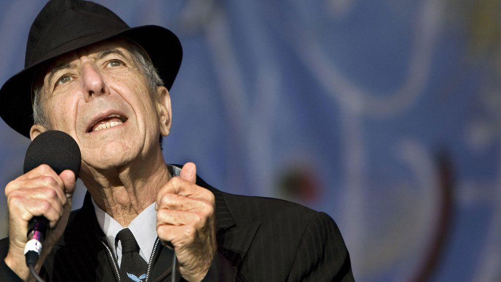 Leonard Cohen in 2008