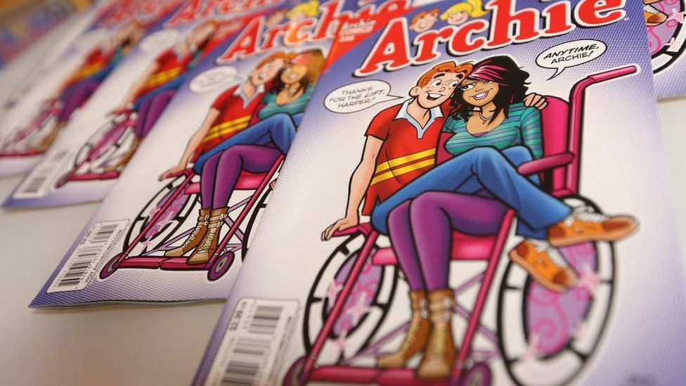 TORONTO, ON - JUNE 18: Jewel Kats is inspiration for a new character in Archie Comics. Kats inspired Archie illustrator to develop Harper, a disabled character who is introduced as Veronica's cousin. Kats is a children's book author. Toronto, June 18, 2014. (Steve Russell/Toronto Star via Getty Images)