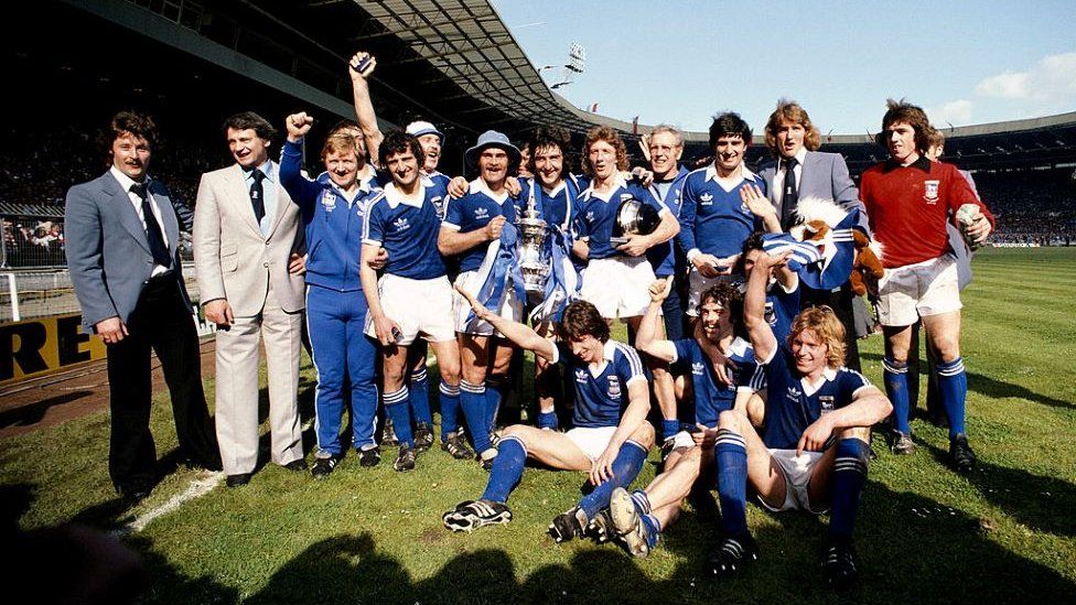 Ipswich Town enjoyed FA Cup success with Sir Bobby as manager in 1978