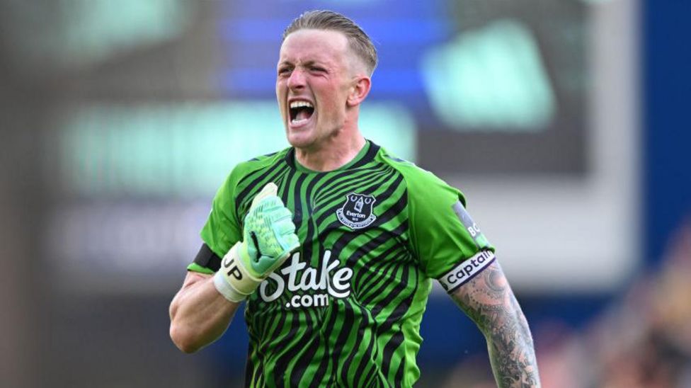 Everton player of the season: Jordan Pickford wins your vote - BBC Sport