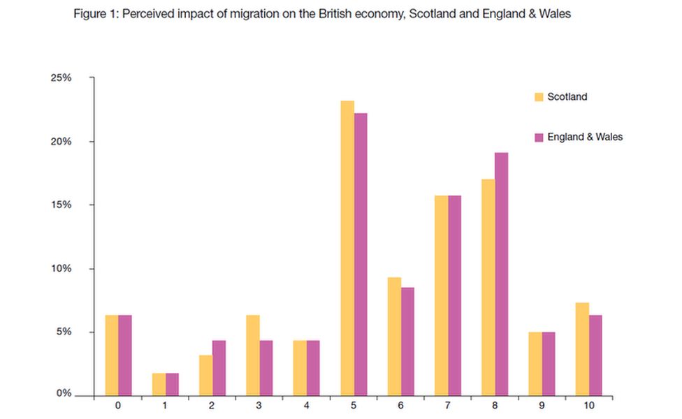 Do Scots think differently about immigration? BBC News