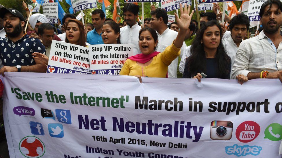 Net neutrality march