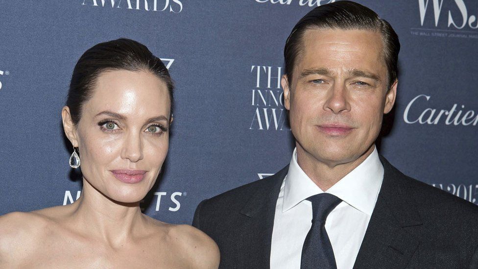 Brad Pitt seeks joint custody in divorce from Angelina Jolie - BBC News