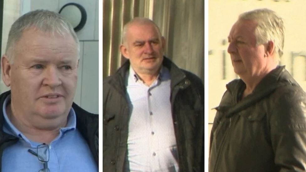 Jail for chainsaw mob who attacked security guards BBC News