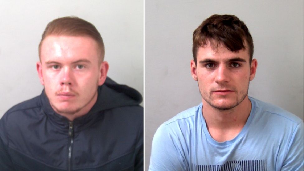 Callum Hutchins and Conall Regan were each jailed for 11 years