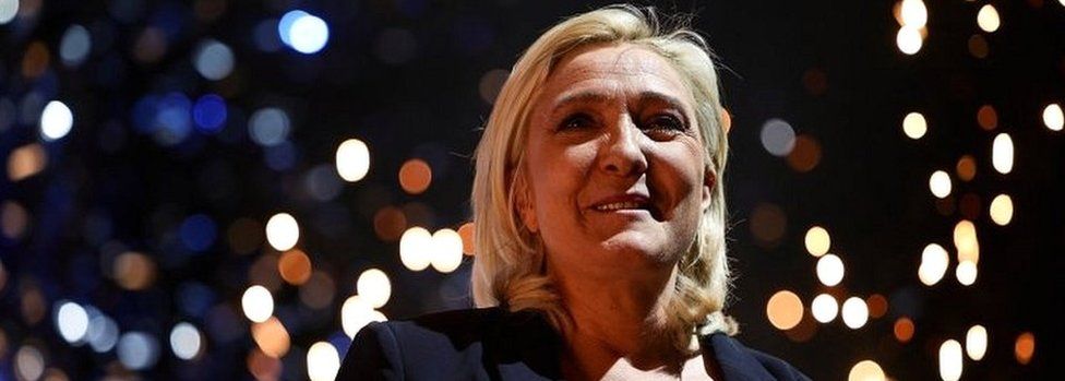 Marine Le Pen, leader of French far-right National Rally (Rassemblement National). Photo: February 2022
