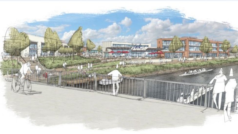 Taunton's Firepool site regeneration plan approved BBC News