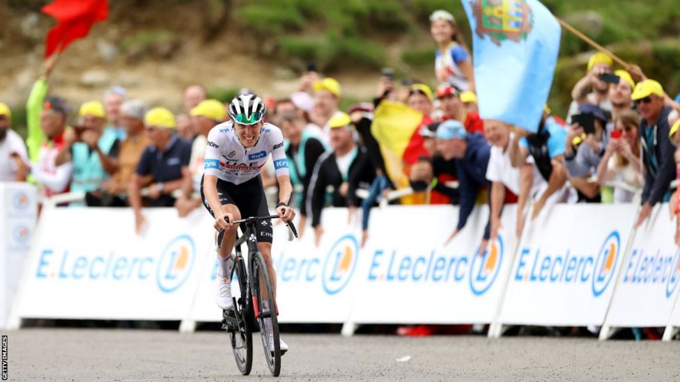 Tour De France: Tadej Pogacar Beats Jonas Vingegaard To Win Stage Six ...