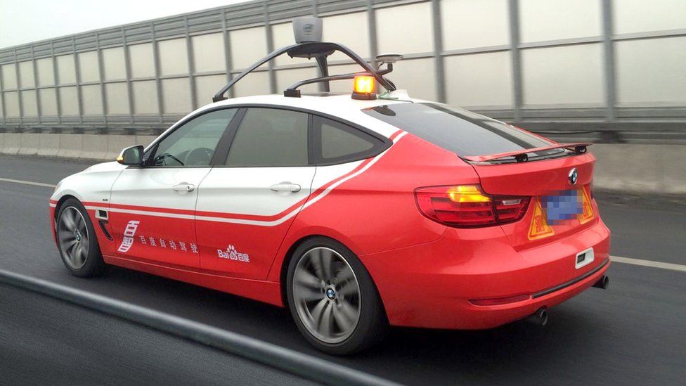 Baidu has been developing an artificial intelligence system to help its driverless cars navigate