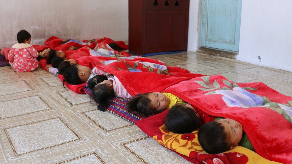 Children in North Korea, 2019