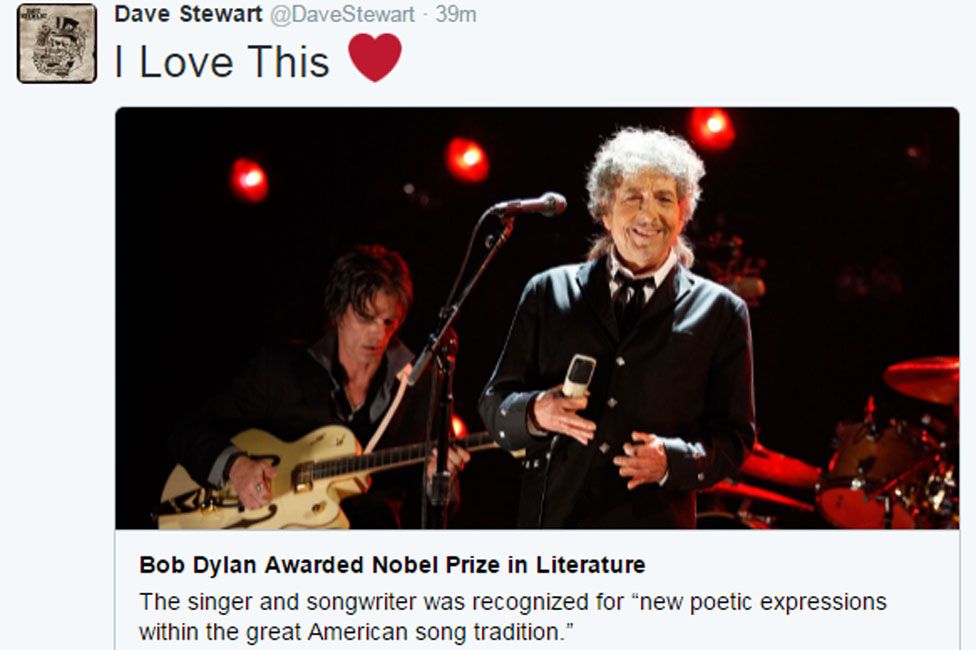 Bob Dylan: Singer, songwriter, literary great - BBC News