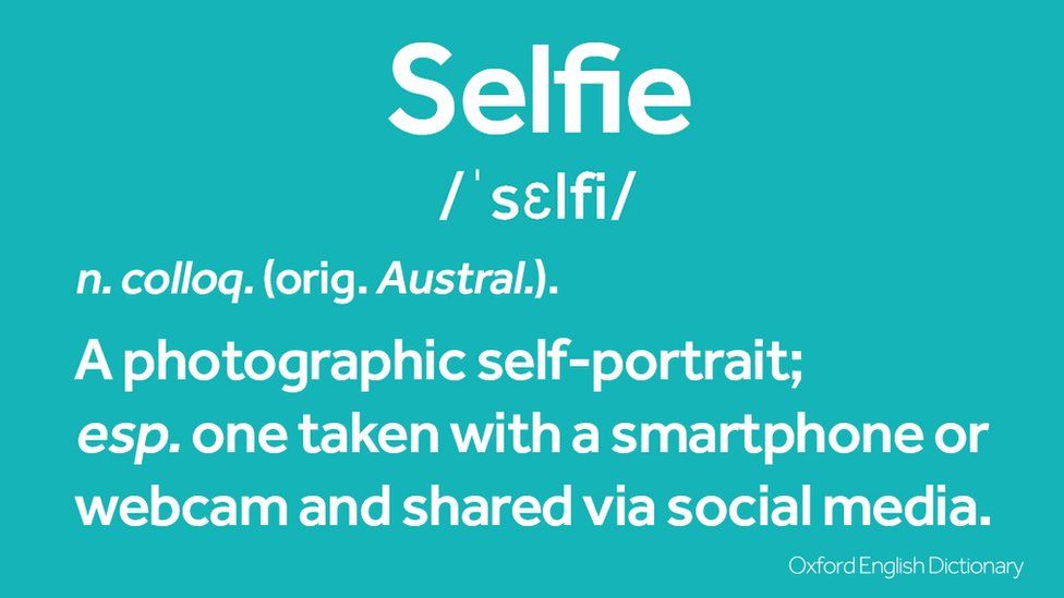The Oxford English Dictionary definition of selfie