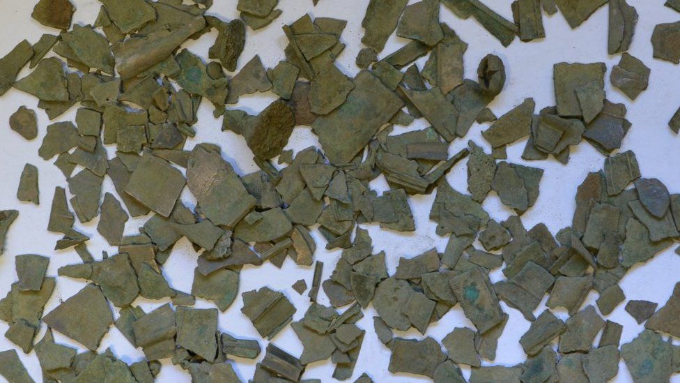 Fragments found in Blythburgh
