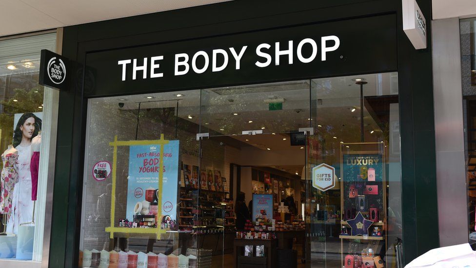 The Body Shop branch on Oxford Street, London