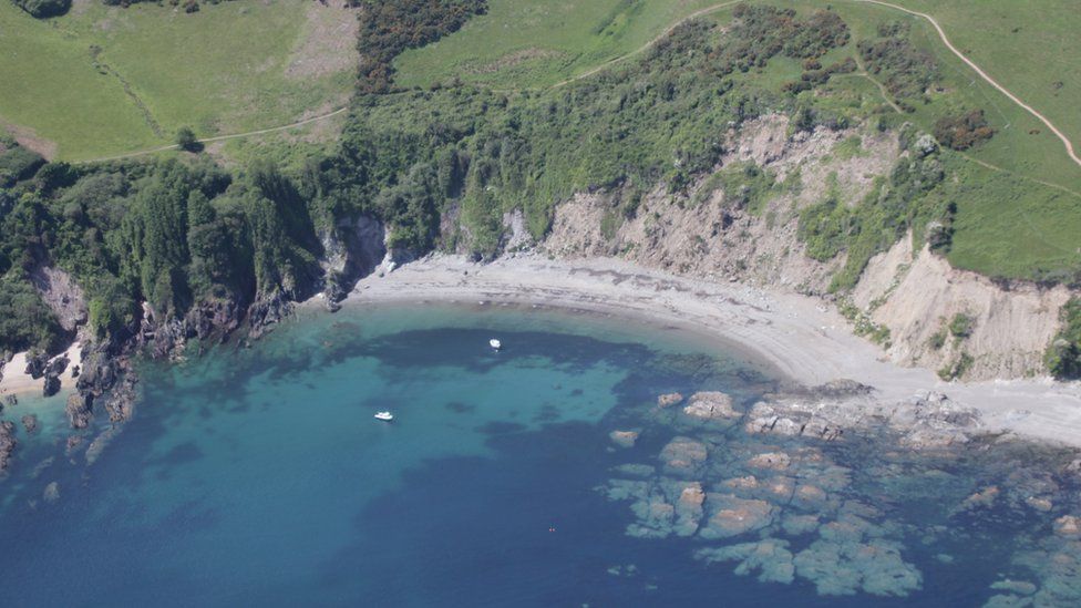 Coast path near Talland Bay