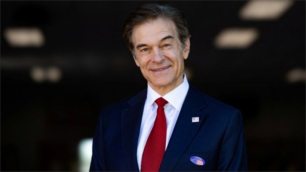 Pennsylvania Republican US Senate candidate Dr Mehmet Oz