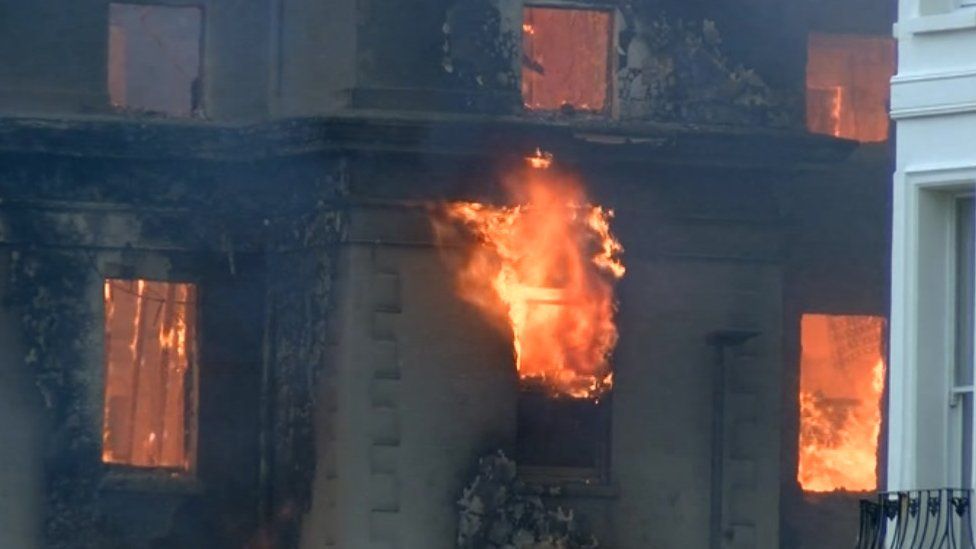 Claremont Hotel fire