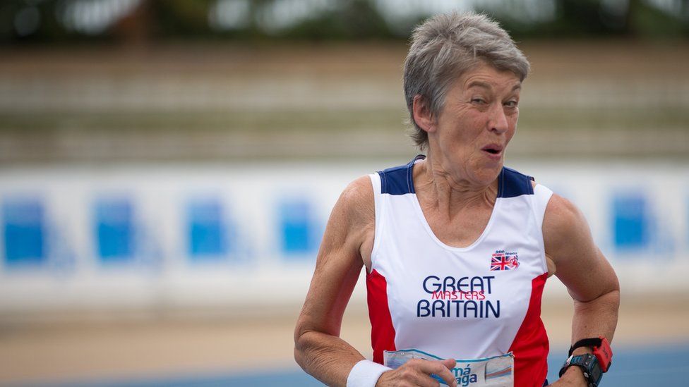 Bristol exhibition No Limits celebrates older athletes BBC News