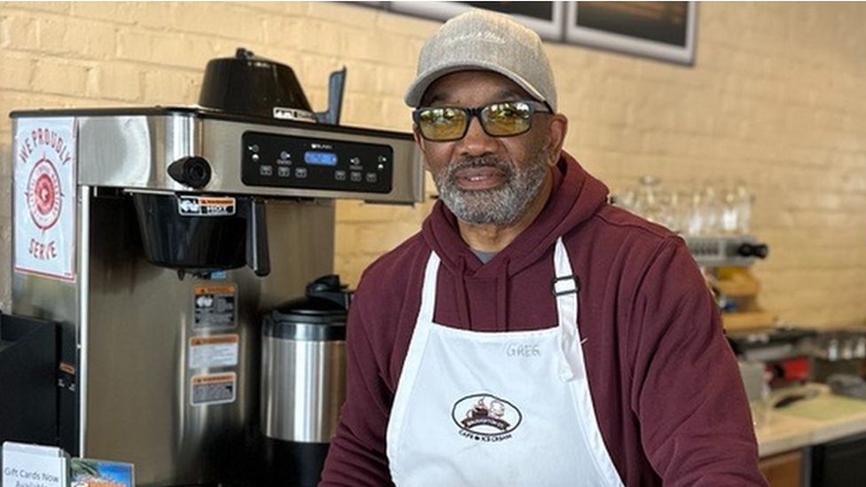 Greg Bennett is the co-owner of the Broughton Street Cafe, located in Orangeburg's downtown historic district