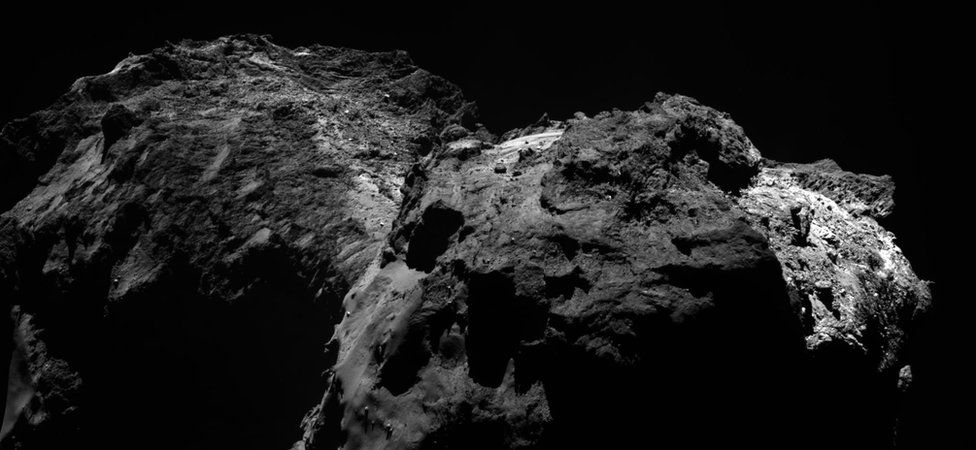 Comet 67P up close