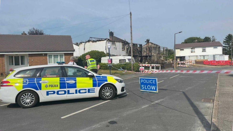 Barnsley house fires Heatwave blaze response praised BBC News