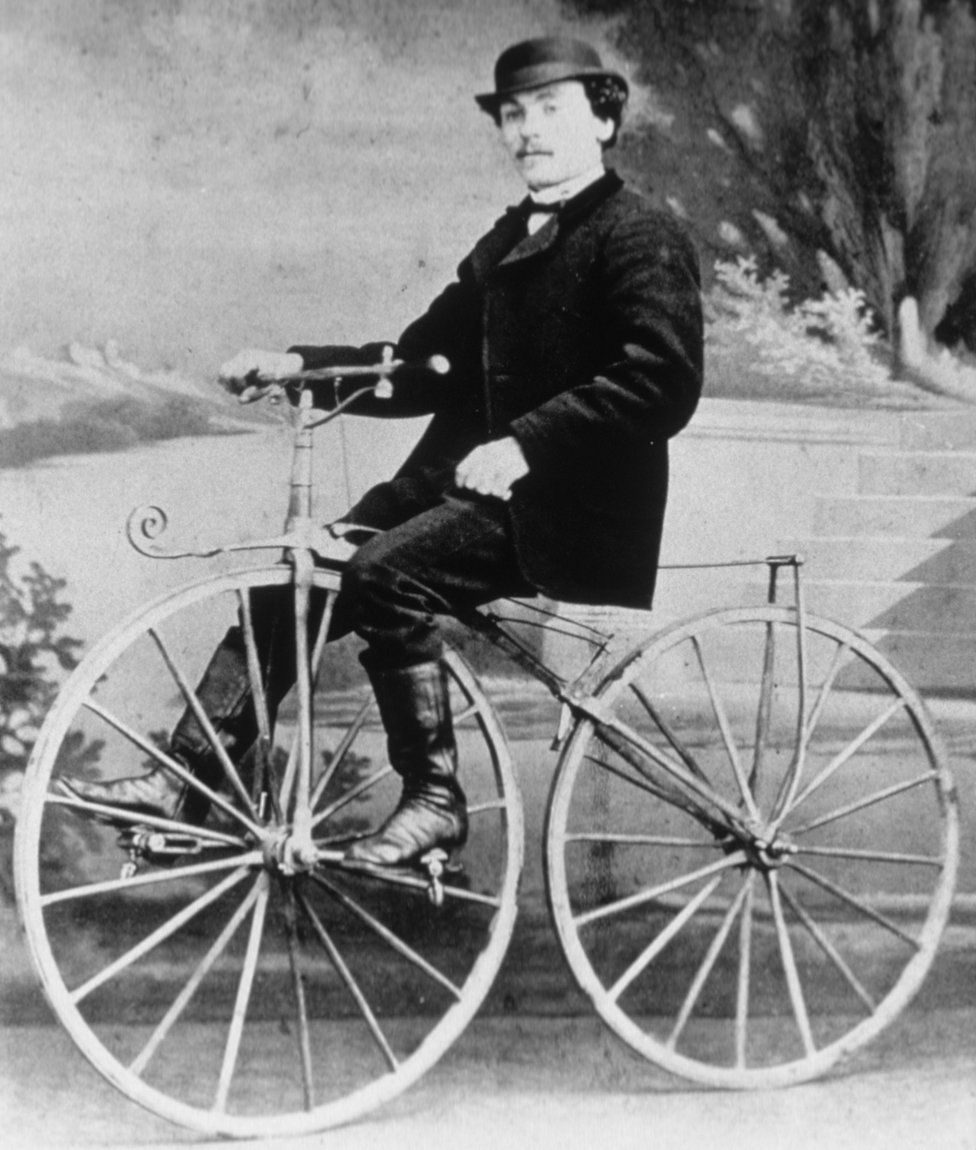 The sales first bicycle