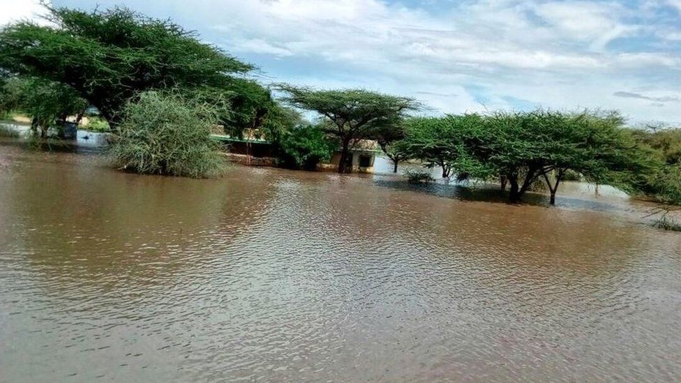 Flooding in Ngaremara, Meru county, Kenya