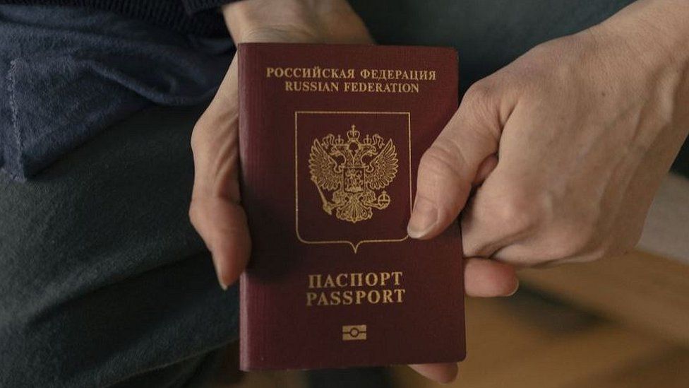 Russian passport - file pic, 17 Mar 22