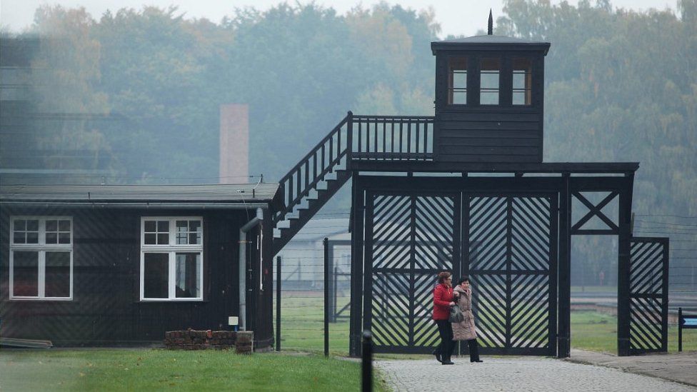 Штуттгоф - сохранившиеся строения в бывшем нацистском лагере смерти, 2015