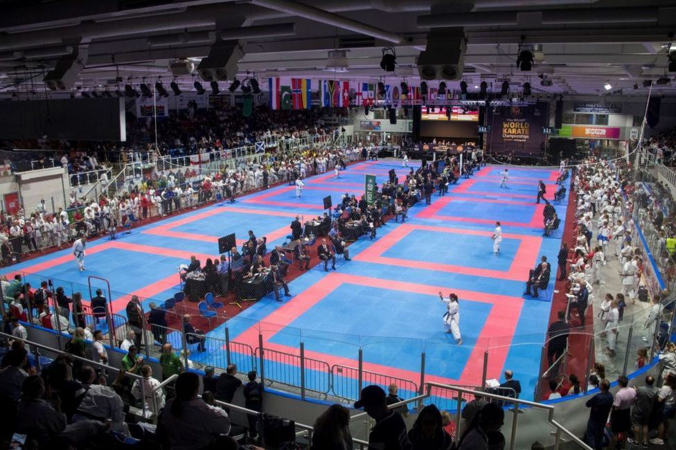 In pictures International karate tournament back in Dundee BBC News